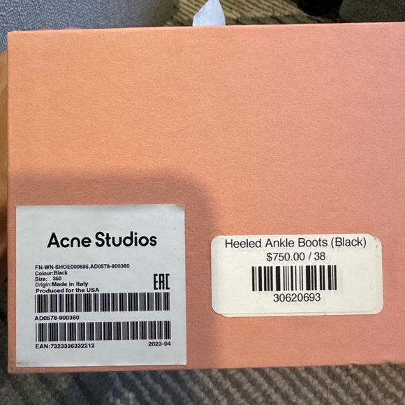 Acne Studios ankle boots - Picture 10 of 10